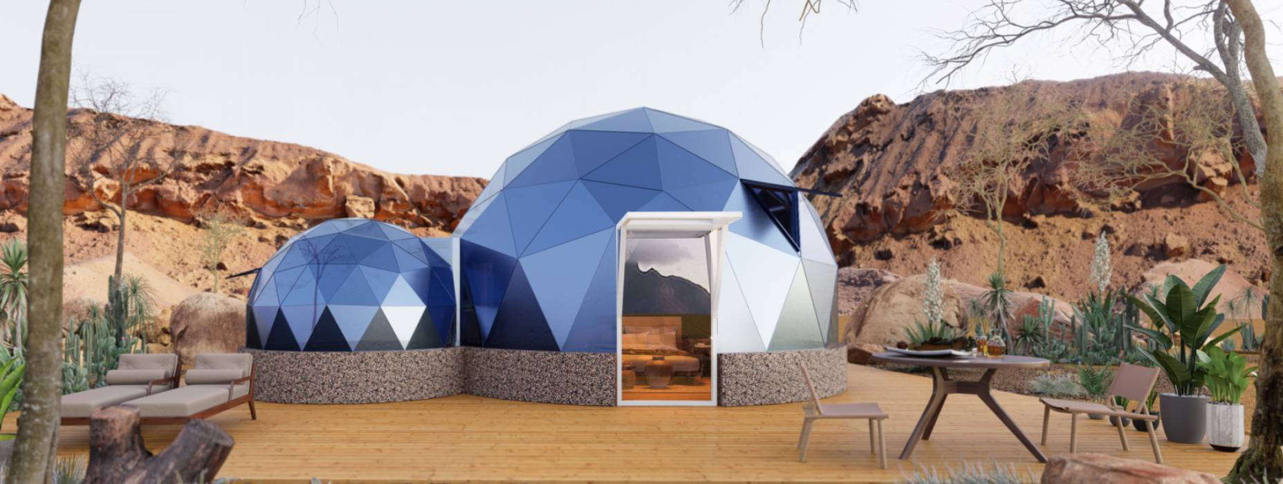 唐山球形智能光伏玻璃星空房